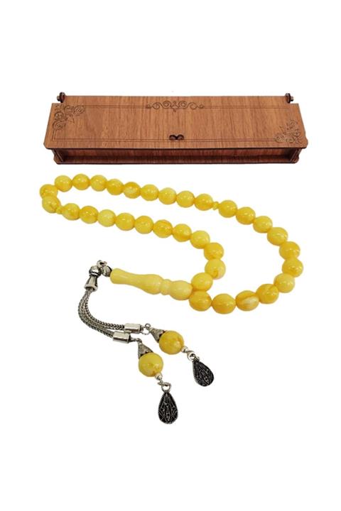 LAUREL DREAM Erkeğe Özel Beyrut Toz Kehribar Tesbih