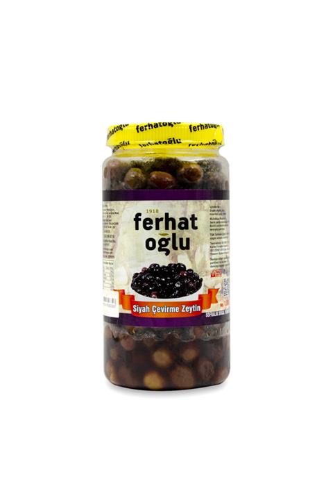 FERHATOĞLU Siyah Çevirme Zeytin 1000 G.