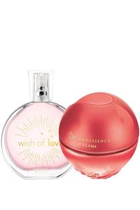 AVON Wish Of Love Ve Incandessence Flame Kadın Parfüm Paketi