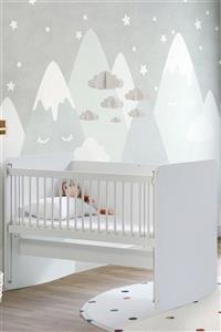 Babywhen Bw1070 - Pratik Sallanır Anne Yanı Beşik 60 X 120 Beyaz