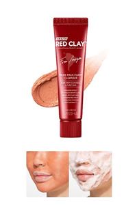 Missha Yağlanma ve Gözenek Karşıtı Kırmızı Kil İçerikli Yüz Yıkama Köpüğü (15ml) Red Clay Foam Cleanser