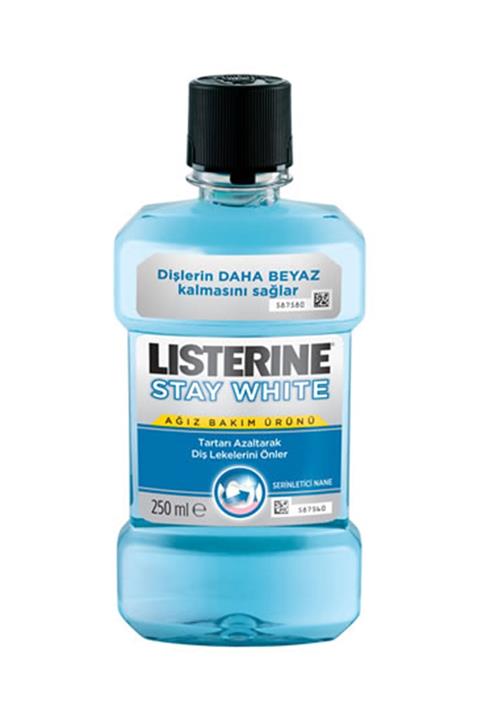 Listerine Stay White Serinletici Nane Ağız Suyu 250 Ml