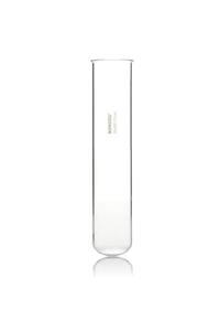 Borosil Cam Deney Tüpü(TEST TUBE) - 38x200 Mm - 10 Adet/paket - 100% Boroksilat - Isıya Dayanıklı - 170ml