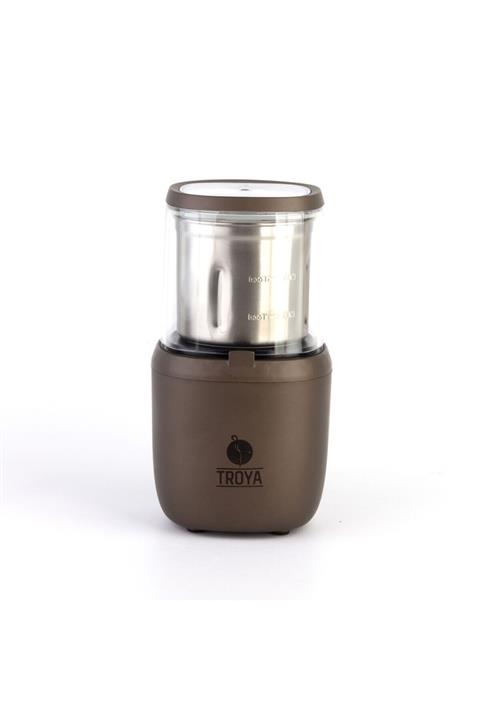 TROYA Grınder Kahve Ve Baharat Öğütücü Tr-514 Kahverengi