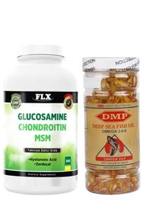 FLX Omega 3 6 9 200 Kapsül Glucosamine Chondroitin Msm 300 Tablet