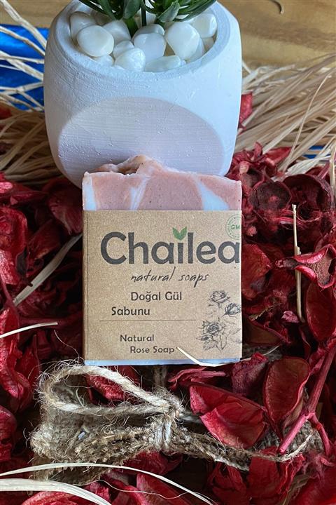 Chailea Doğal Gül Sabunu %100 Doğal El Yapımı 100 G