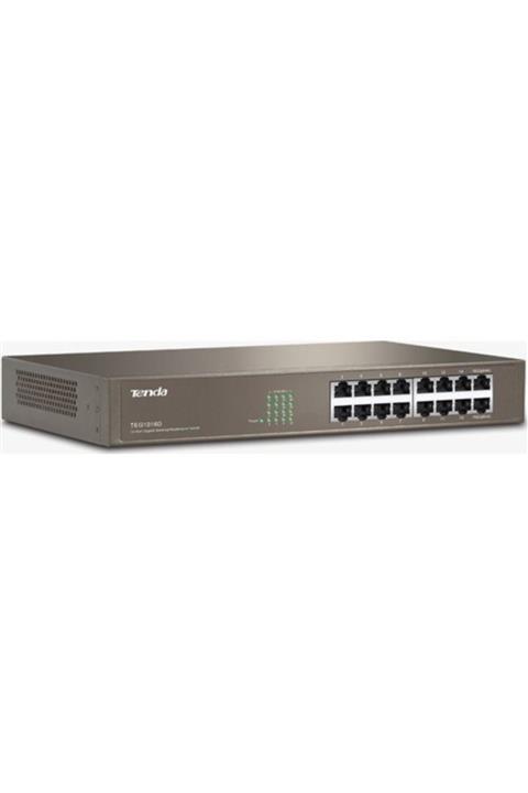 tenda Swıtch 10/100/1000 16 Portlu Rack-m Masaüstü Ethernet Swıtch Teg1016d