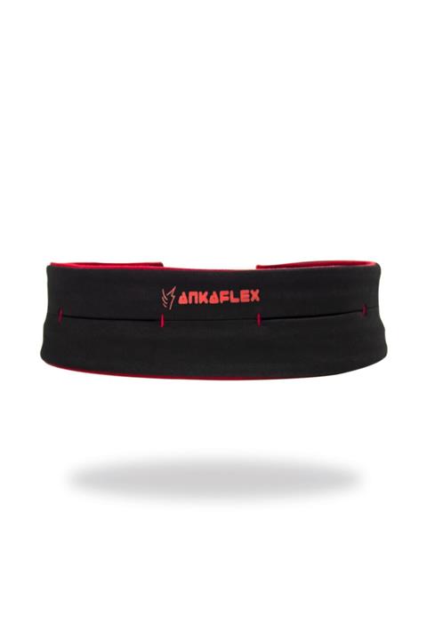 Ankaflex Spor Bel Korsesi 4 Cepli Ayarlanabilir Ceplik Terletmez Sporcu Çantası