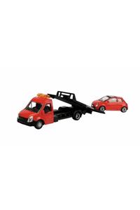 Burago Araç Çekici Ve Fiat 500 Bis Diecast Metal Araba Kurtarıcı Taşıyıcı