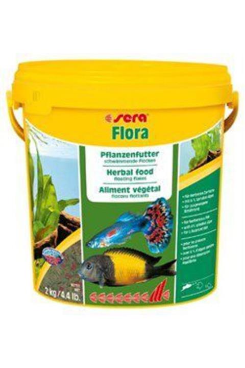 SERA Flora Pul Tropheus Balık Yemi 10 lt 2000 gr