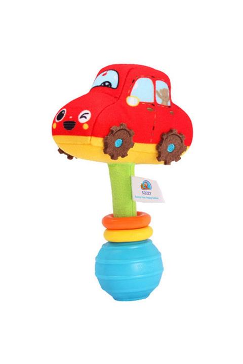 Sozzy Toys El Çıngırağı Araba Çıngıraklı Oyuncak Szy195