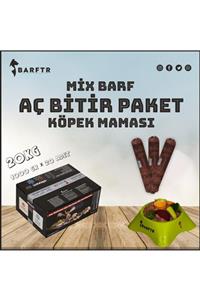 BARFTR Mix Barf 20 Kg Aç Bitir Köpek Maması (20 Paket - 1000 Gr)