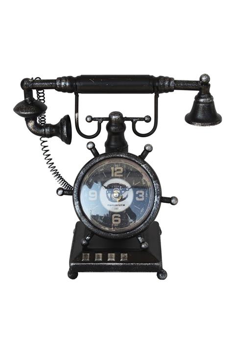 Aydınev Metal Masa Saati Telefon