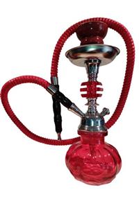 Camp & Shisha Kırmızı Mini Hediyelik Nargile Takımı (kutulu-sıfır)