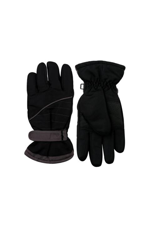 BIG WHITE Bigwhite Çocuk Kar Eldiveni Strako 060 Siyah Genç Kar Eldiven
