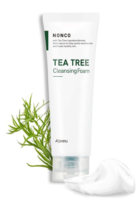 Missha Sivilceli Ciltler İçin Çay Ağacı İçeren Yüz Yıkama Köpüğü 130ml Nonco Tea Tree Cleansing Foam