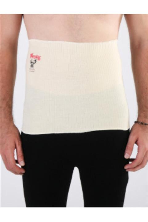 Hasyün Yün Süper Ince Bel Korse Unisex Ekru