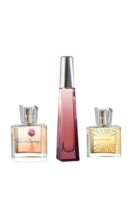 AVON Surrender Edt 50 ml - Far Away Edp 30 ml - Incandessence 30 ml Kadın Parfüm Seti 4556557556392