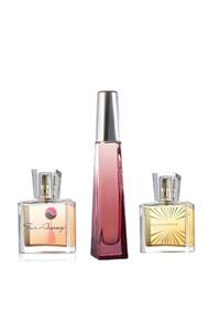 AVON Surrender Edt 50 ml - Far Away Edp 30 ml - Incandessence 30 ml Kadın Parfüm Seti 4556557556392