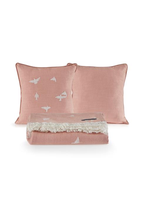 Penelope Bird Çift Kişilik Pike Seti 220x240