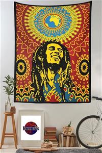 Kozmik Tapestry Bob Marley Duvar Örtüsü (boyut: 150 Cm* 110 Cm)