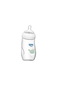 Wee Baby Açılı Cam Biberon 146 Kuzu Beyaz 180ml