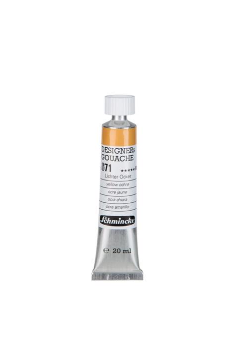 Schmincke 671 Hks Designers Gouache Guaj Boya 20 Ml Yellow Ochre