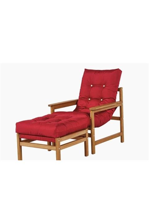 Mahya Bahçe Tekli Oturma Uzanma Tv Balkon Koltuğu Puf