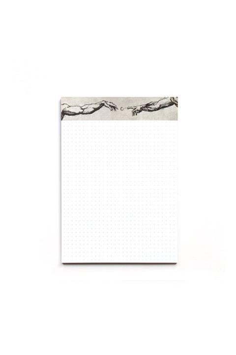kagito Michelangelo Eller Noktalı Notepad