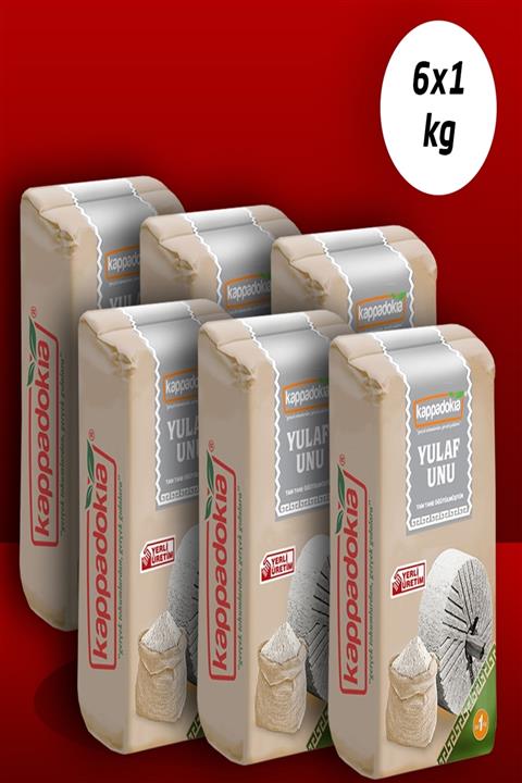 KAPPADOKİA Tam Yulaf Unu 6adet X 1kg Eko Paket