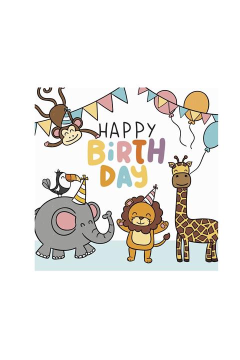 Atalya Reklam Doğum Günü Happy Birthday Branda Afiş