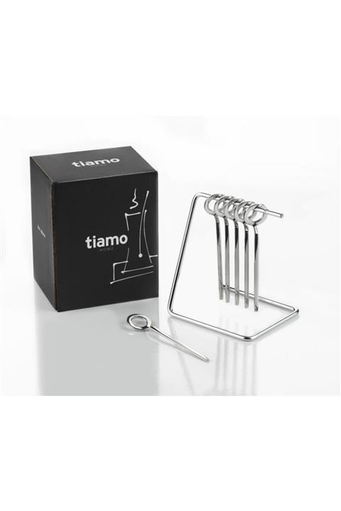 Tiamo Tezgah Üstü Askılı Çay Kasığı