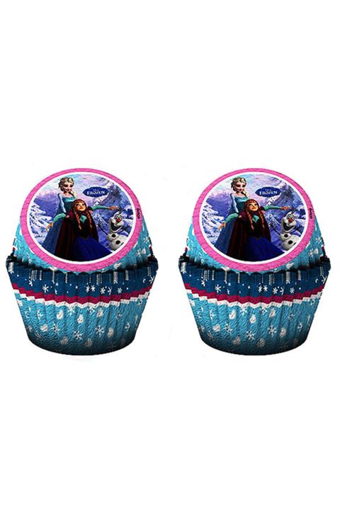 Party Frozen Karlar Ülkesi Cupcake Kabı (24'lü)