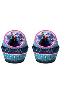 Party Frozen Karlar Ülkesi Cupcake Kabı (24'lü)