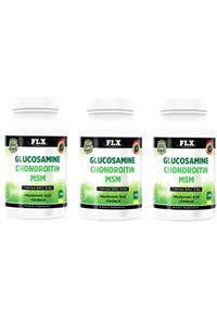 FLX Glucosamine Chondroitin Msm Hyaluronic Acid Zerdeçal 180 Tablet X 3 Kutu