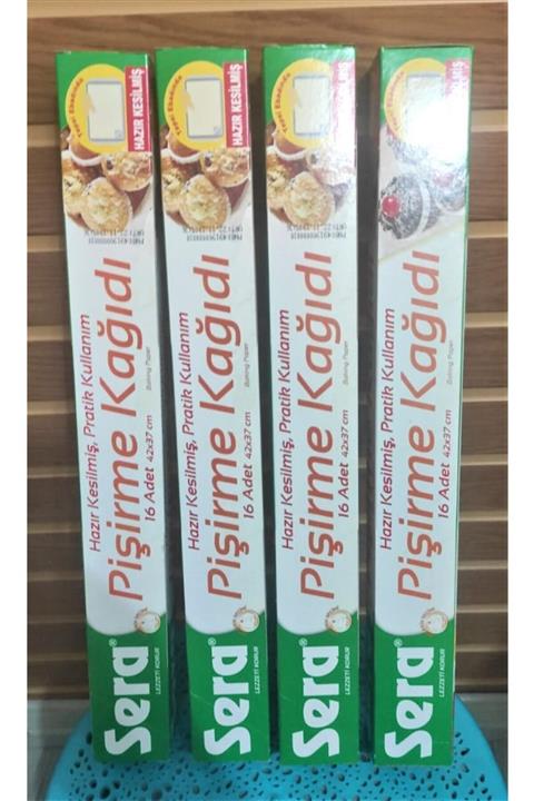 SERA Pişirme Kağıdı 16'lı 42x37 cm 4 Adet