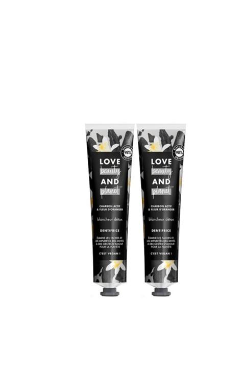 Love Beauty and Planet Aktif Kömür Tozu & Portakal Çiçegi Özü Içeren Diş Macunu 75 Ml X 2 Adet