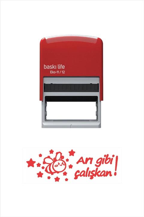 Baskı Life Kendinden Mürekkepli Öğretmen Kaşesi Aferin Kaşesi Bl-13