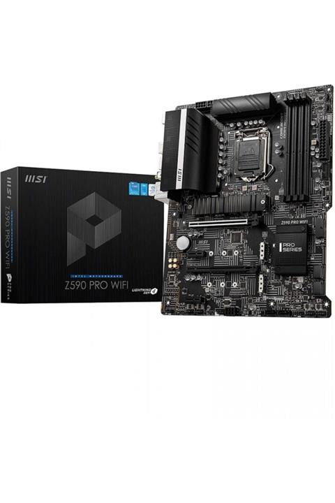 MSI Z590 Pro Wıfı M2 Pcıe Nvme Hdmı Dp Pcıe 16x V4.0 1200p Atx