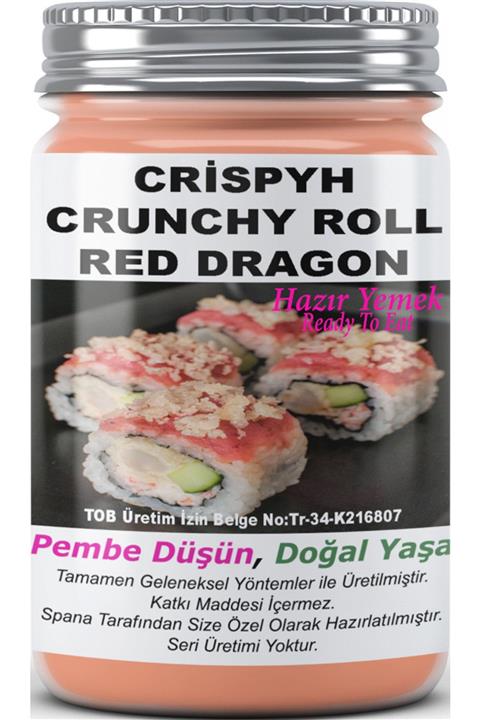SPANA Crispyh Crunchy Roll Red Dragon Ev Yapımı Katkısız 330 gr
