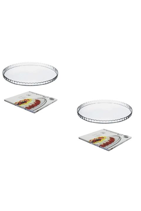 Paşabahçe 10345 Tabak Sunum & Servis Tabağı 2 Adet Büyük Boy