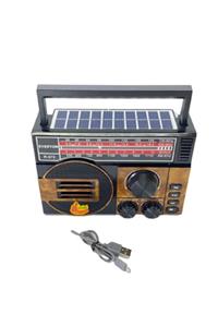 ataşbey Süper Rt-872 Solar Enerjili, Bluetooth, Usb/sd/aux/fm 3 Band Radyo Nostalji Müzik Kutusu Fenerli