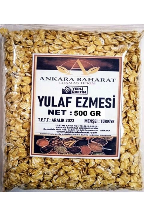 ankara baharat lokman hekim Yulaf Ezmesi 500 gr