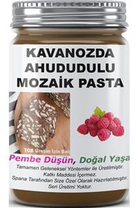 SPANA Kavanozda Ahududulu Mozaik Pasta Ev Yapımı Katkısız 330gr