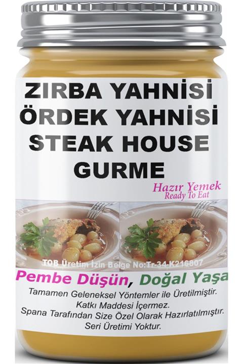 SPANA Zırba Yahnisi Ördek Yahnisi Steak House Gurme Ev Yapımı Katkısız 330 gr