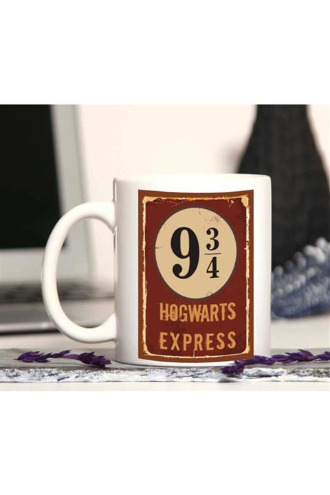 SİHİRLİ KARE Retro Tasarım Harry Potter Kupa Bardak