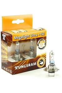 TUNSGRAM Tungsram Megalıght Ultra H7 12v 55w+150% Fazla Işık Duobox