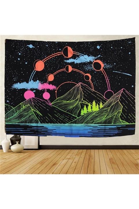 Köstebek 70 X 100 Cm Colour Moon Duvar Halısı