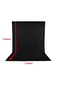 Lens Black Screen Siyah Fon Perde 300x400 Cm Ürün Fotoğraf Çekimi Stüdyo Youtube Tiktok Için Arkaplan