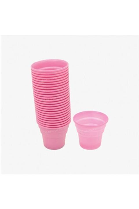 Balondaballoon 25 li Plastik Pembe Bardak